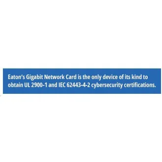 Eaton Komunikační karta M3 MS Web/SNMP Gigabit (pro 5P, 5PX, 9PX, 9SX, 9E, 93PS, 93PM, 93E)