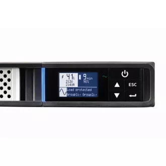 Eaton 5P 1550i Rack1U, gen2, UPS 1550VA / 1350W, 6 zásuvek IEC C13, LCD, Netpack Eaton 5P 1550i Rack1U, gen2, UPS 1550VA / 1350W, 6 zásuvek IEC C13, LCD, Netpack