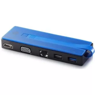 HP Dock - USB-C Mini Dock (1xUSB-C data/pass-through charge, VGA, HDMI, LAN, 2x USB)