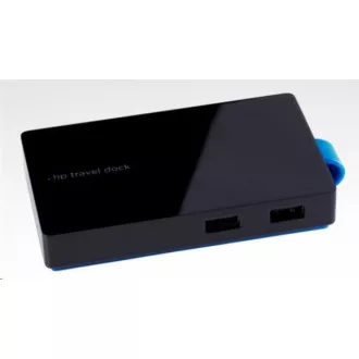HP Dock - USB-C Mini Dock (1xUSB-C data/pass-through charge, VGA, HDMI, LAN, 2x USB)