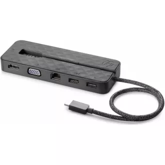 HP Dock - USB-C Mini Dock (1xUSB-C data/pass-through charge, VGA, HDMI, LAN, 2x USB)
