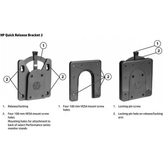 HP Flat Panel Monitor Quick Release 2