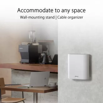ASUS ExpertWiFi EBM68 AX7800 Tri-band Mesh WiFi 6 System (2-pack)