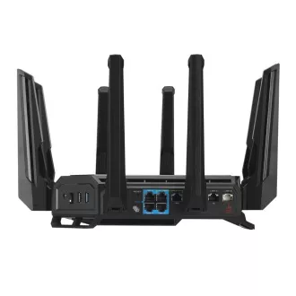 ASUS Herní Router ROG Rapture GT-BE19000, 3-pásmový WiFi7 Router, 2x WAN, 4x LAN, AiMesh