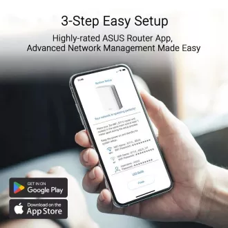ASUS ZenWifi BT10 1-pack, WiFi7 Extendable Router, AiMesh, 2x WAN/LAN, 1x LAN, 1x 3.0