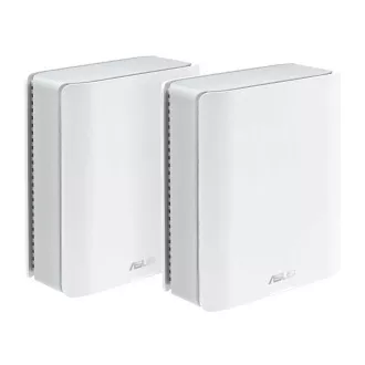 ASUS ZenWifi BT8 2-pack, WiFi7 Extendable Router, AiMesh, 1x WAN, 3x LAN, 1x 3.0