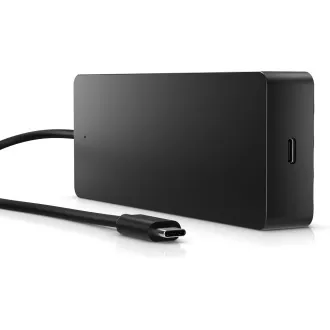 HP dock - Universal USB-C Multiport Hub (2x USB-A 3.2, 1xUSB-C, 1xHDMI 2.0, 1xDP 1.2, USB-C 65W, RJ45, bez zdroje
