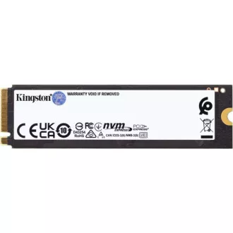 Kingston FURY RENEGADE SSD 500GB M.2 2280 NVMe™ PCIe Gen 4 (R 7300MB/s; W 3900MB/s)