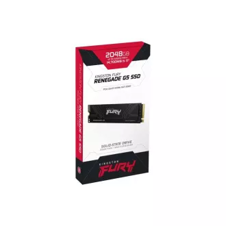 Kingston FURY RENEGADE G5 SSD 2TB M.2 2280 NVMe PCIe 5.0 (R 14700MB/s; W 14000MB/s)
