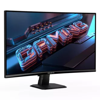 GIGABYTE LCD - 27" Gaming monitor GS27QCA, Prohnutý VA 1500R, 2560x1440 QHD, 180Hz, 5000:1, 250cd/m2, 1ms, 2xHDMI, 1xDP