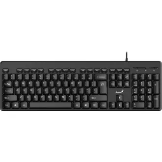 GENIUS klávesnice KB-116, drátová, USB, CZ+SK layout, černá