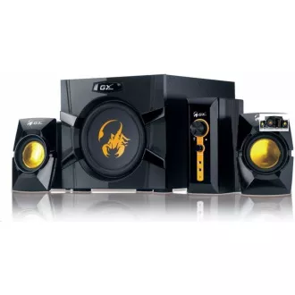 GENIUS reproduktory GX GAMING SW-G2.1 3000 Ver.II, 2.1, 80W, černá