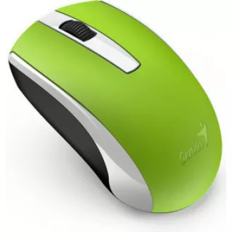 GENIUS myš ECO-8100/ 1600 dpi/ dobíjecí/ bezdrátová/ zelená