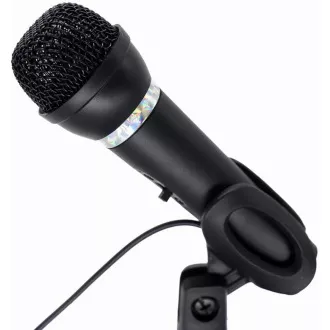 GEMBIRD mikrofon na stůl MIC-D-04, HQ, černá