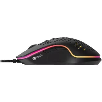 C-TECH herní myš Scarab, 7200 DPI, RGB podsvícení, USB