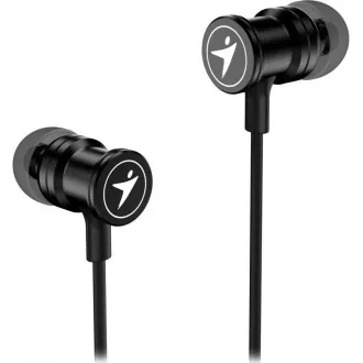 GENIUS sluchátka HS-M316 METALLIC RED, 4pin 3, 5 mm jack, červená