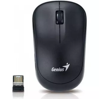 GENIUS myš NX-7015/ 1600 dpi/ Blue-Eye senzor/ bezdrátová/ kovově šedá