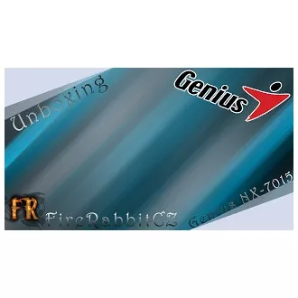 GENIUS myš NX-7015/ 1600 dpi/ Blue-Eye senzor/ bezdrátová/ čokoládová