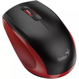 GENIUS myš NX-8006S/ 1600 dpi/ bezdrátová/ tichá/ černočervená