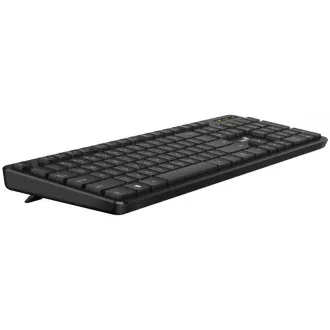 GENIUS klávesnice Slimstar M200/ Drátová/ USB/ černá/ CZ+SK layout