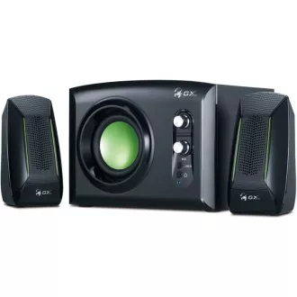 GENIUS reproduktory GX GAMING SW-G2.1 1200/ 2.1/ 36W/ černá GENIUS reproduktory GX GAMING SW-G2.1 1200/ 2.1/ 36W/ černá