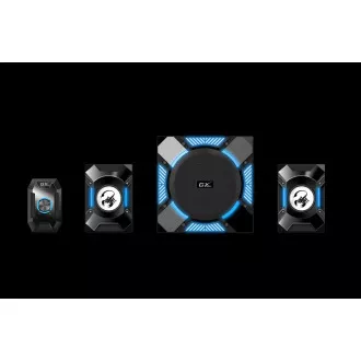 GENIUS reproduktory GX GAMING SW-G2.1 1200/ 2.1/ 36W/ černá GENIUS reproduktory GX GAMING SW-G2.1 1200/ 2.1/ 36W/ černá