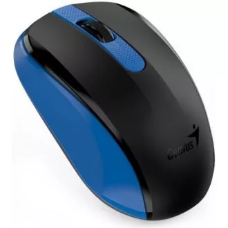 GENIUS myš NX-8008S/ 1200 dpi/ bezdrátová/ tichá/ BlueEye senzor/ modrá