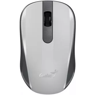 GENIUS myš NX-8008S/ 1200 dpi/ bezdrátová/ tichá/ BlueEye senzor/ bílošedá