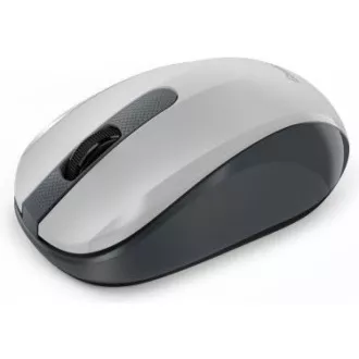 GENIUS myš NX-8008S/ 1200 dpi/ bezdrátová/ tichá/ BlueEye senzor/ bílošedá