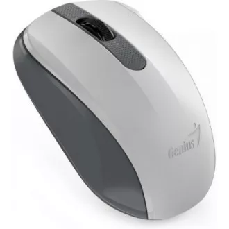 GENIUS myš NX-8008S/ 1200 dpi/ bezdrátová/ tichá/ BlueEye senzor/ bílošedá
