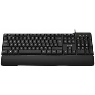 GENIUS klávesnice KB-100XP, Drátová, Ergo předložka, USB, CZ+SK layout GENIUS klávesnice KB-100XP, Drátová, Ergo předložka, USB, CZ+SK layout