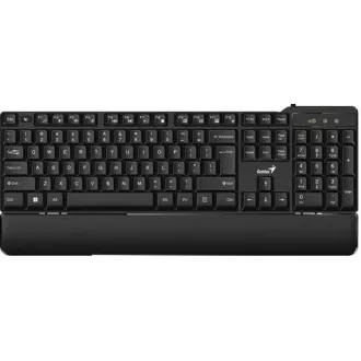 GENIUS klávesnice KB-100XP, Drátová, Ergo předložka, USB, CZ+SK layout GENIUS klávesnice KB-100XP, Drátová, Ergo předložka, USB, CZ+SK layout