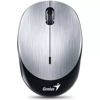 GENIUS myš NX-9000BT/ Bluetooth 4.0/ 1200 dpi/ bezdrátová/ dobíjecí baterie/ stříbrná