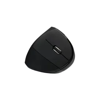 C-TECH myš VEM-09C, vertikální, 6 tlačítek, černá, USB