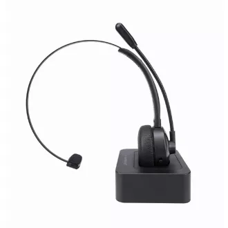 GEMBIRD Sluchátka BTHS-M-01, vhodné pro call centra, mikrofon, Bluetooth, černé GEMBIRD Sluchátka BTHS-M-01, vhodné pro call centra, mikrofon, Bluetooth, černé