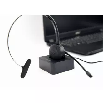 GEMBIRD Sluchátka BTHS-M-01, vhodné pro call centra, mikrofon, Bluetooth, černé GEMBIRD Sluchátka BTHS-M-01, vhodné pro call centra, mikrofon, Bluetooth, černé