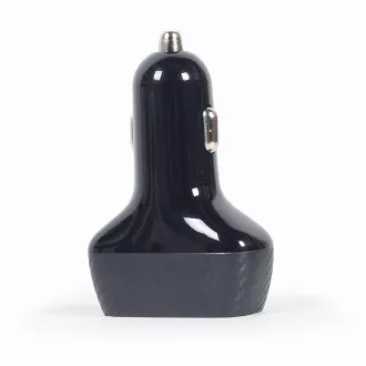 GEMBIRD Nabíječka do auta, 2x USB, rychlo-nabíječka, QC3.0, 36 W, černá