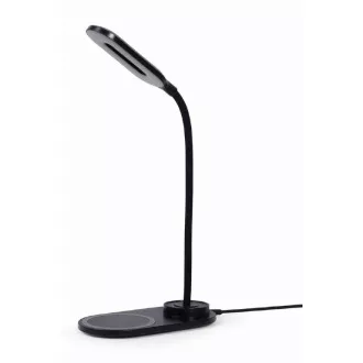 GEMBIRD Bezdrátová QI nabíječka, 10W, s LED lampičkou, černá GEMBIRD Bezdrátová QI nabíječka, 10W, s LED lampičkou, černá