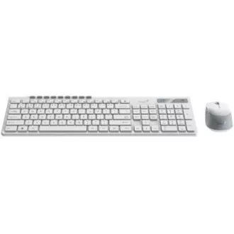 GENIUS set klávesnice + myš SlimStar 8230/ USB/ bílá/ CZ+SK layout