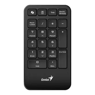 GENIUS Numerická klávesnice NumPad 1000/ Bezdrátová 2.4GHz/ Copilot/ černá