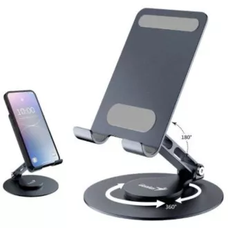 GENIUS stojan na notebook G-Stand M100, tablet a telefon, 4-10", skládací, černá