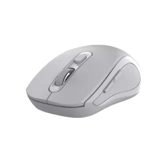 C-TECH myš Dual mode WLM-12GR, bezdrátová, 1600DPI, 6 tlačítek, šedá, USB nano receiver