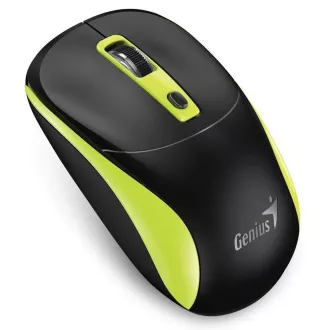 GENIUS myš NX-7123/ 1200 dpi/ bezdrátová/ Copilot/ černo-zelená