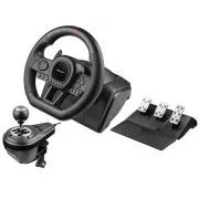 TRACER Volant SimRacer 6v1, Volant, Pedály, Manuální převodovka, černá