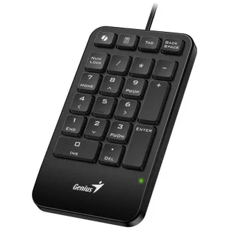GENIUS Numerická klávesnice NumPad 125, Drátová USB-C, černá