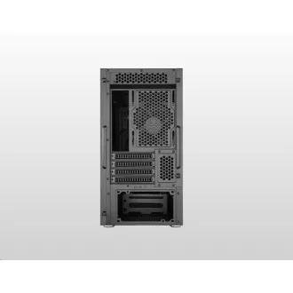 Cooler Master case Silencio S400 Steel, mATX, 2x 120mm Fan, Černá