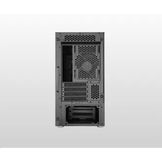 Cooler Master case Silencio S400 Steel, mATX, 2x 120mm Fan, Černá