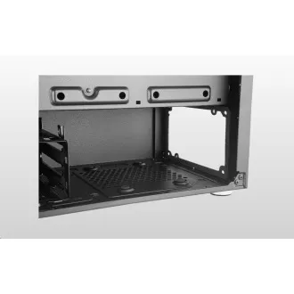 Cooler Master case Silencio S400 Steel, mATX, 2x 120mm Fan, Černá