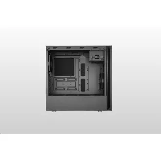 Cooler Master case Silencio S600 TG, ATX, Průhledná bočnice, 2x 120mm Fan, Černá