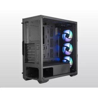 Cooler Master case MasterBox TD500 Mesh, E-ATX, Průhledná bočnice, 3x 120mm ARGB Fan, Černá